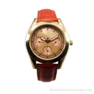 Customize Fashionable Multi-functional Ladies Stainless Steel High Quality Quartz Watch